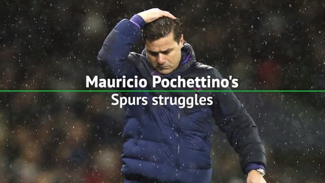 Mauricio Pochettino's Spurs struggles