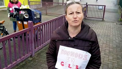 DNA - Manifestation des nounous à Hilsenheim : Sandra Luthringer, assistante maternelle, nous explique pourquoi.