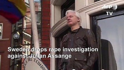 Swedish prosecutor drops Assange rape probe