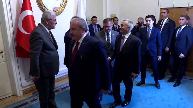 TBMM Başkanı Şentop, İYİ Parti'yi ziyaret etti - ANKARA