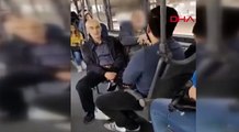 Otobüste skandal taciz