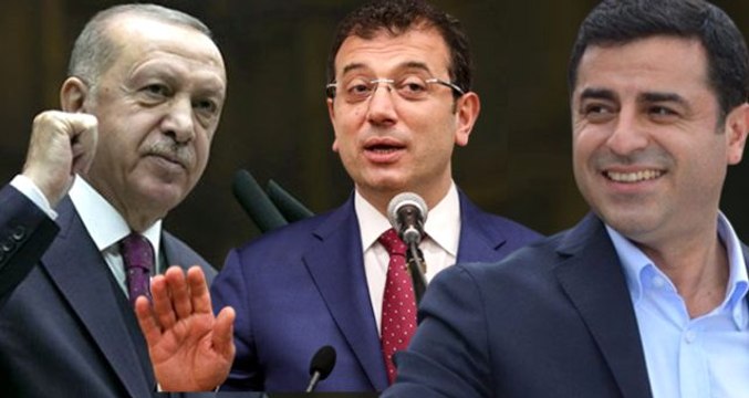 AK Parti'nin En beğenilen siyasetçi anketinde İmamoğlu ve Demirtaş sürprizi