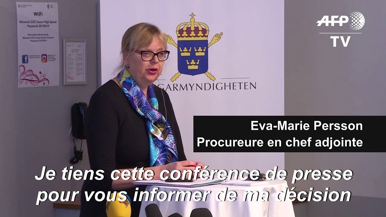 La Suède abandonne les poursuites pour viol contre Julian Assange