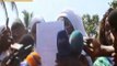 Marche des femmes contre les tueries en Guinée, le discours de Mme Bah Hadja Maïmouna Diallo du FNDC