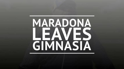 Breaking News - Maradona quits as Gimnasia coach