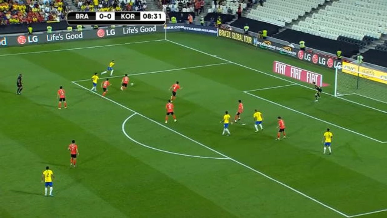 كرة قدم: دولي: البرازيل 3-0 كوريا الجنوبية