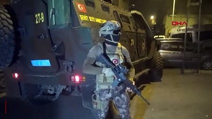 Gaziantep'te yaklaşık 2 bin polisle dev operasyon