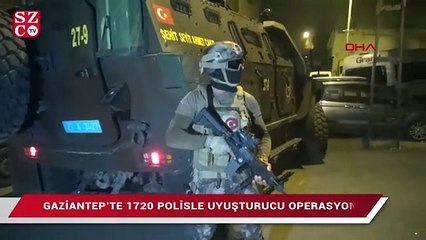 Dev operasyon! Bin 720 polis katıldı