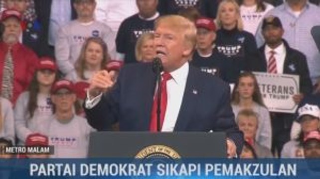 Partai Demokrat Sikapi Pemakzulan Trump