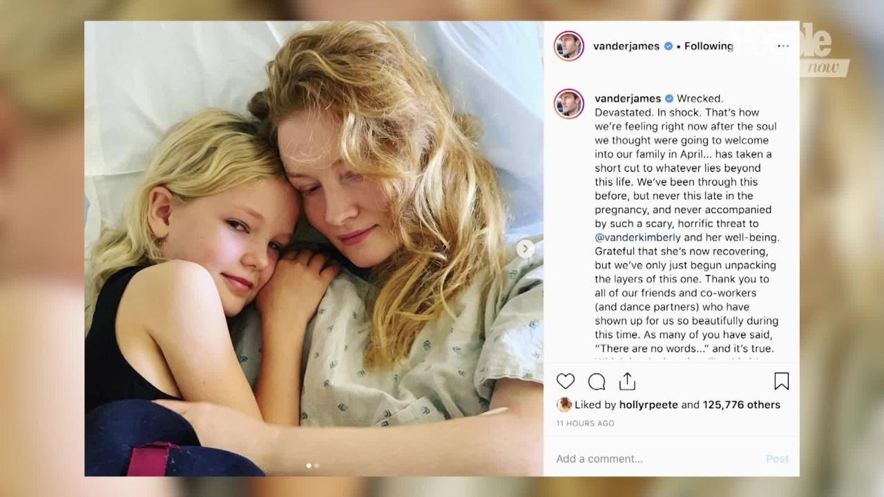 James Van Der Beek Reveals Wife Kimberly Suffer...
