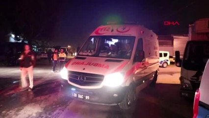 Tamirhane yangınında 13 araç zarar gördü