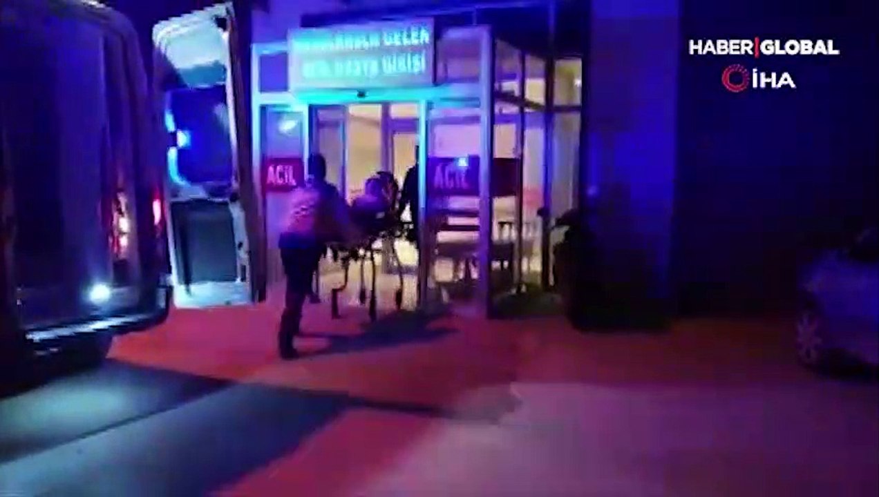 Talihsiz kadın, saldırgan kocasının elinden canını zor kurtardı