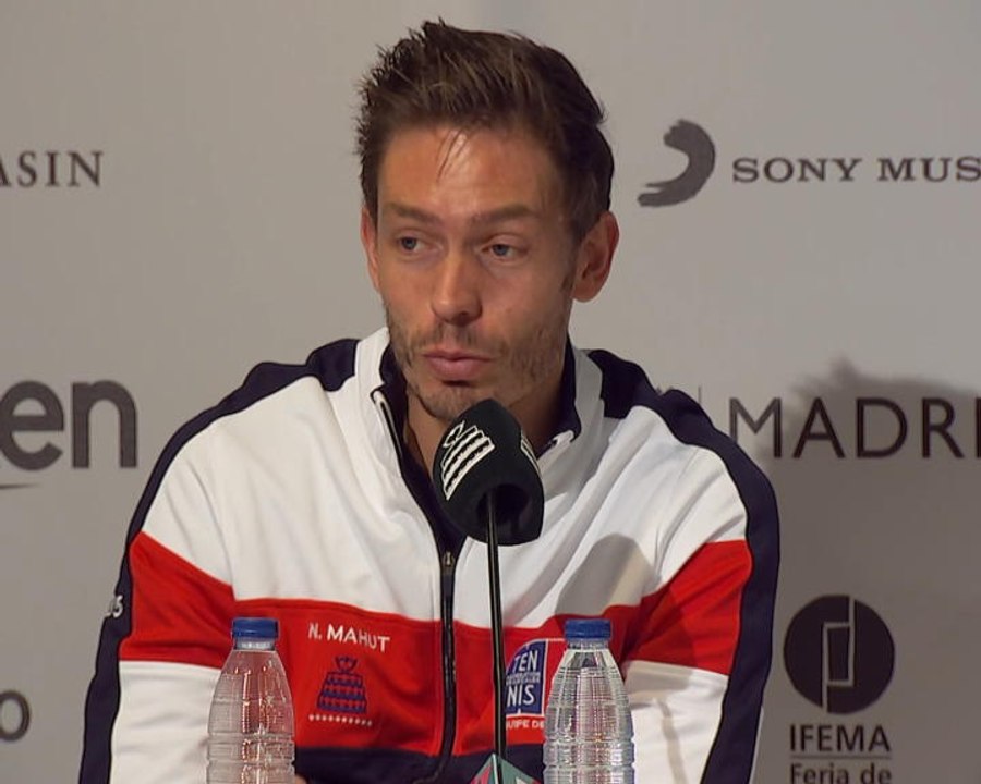 Coupe Davis - Mahut : "Pas les mêmes frissons"