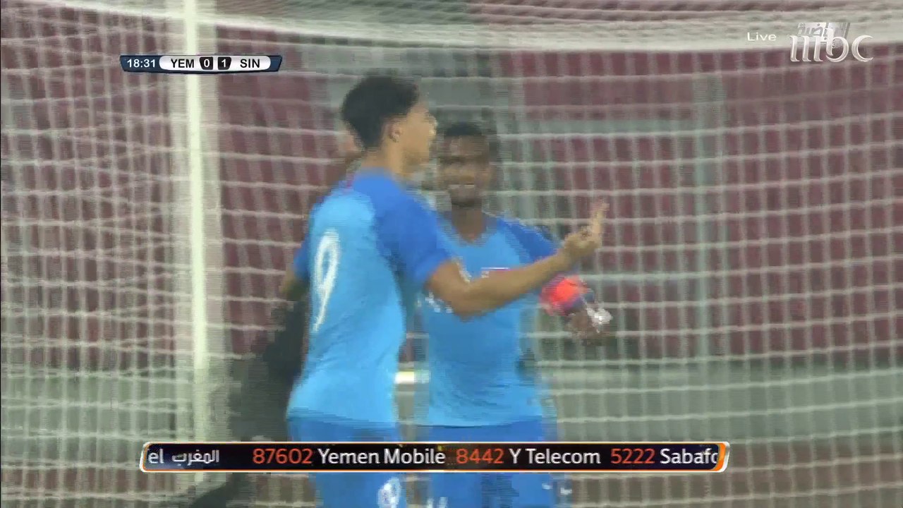 اليمن يتعثر أمام سنغافورة بهدفين مقابل هدف في التصفيات المزدوجة المؤهلة للمونديال وكأس آسيا