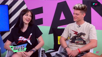 Amira Chediak y Lio Ferro en MTV Fans en Vivo