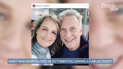 Helen Hunt Says She's 'Glad to Be Here' After 'Scary' Car Accident