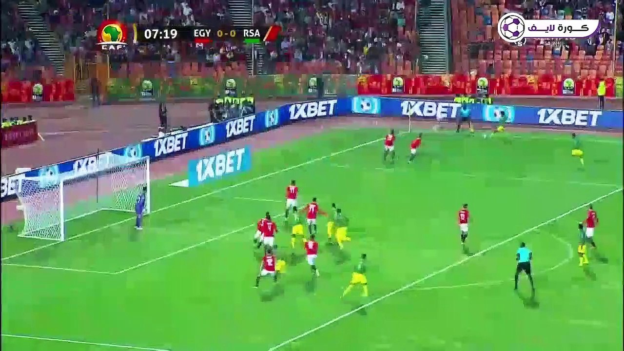 ملخص مباراة مصر وجنوب افريقيا 3-0 تألق وهدف رمضان صبحي - مباراة مـجـنـوونه