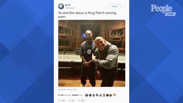 Kanye West and Dr. Dre Join Forces for 'Jesus Is King Part II' Project: 'Coming Soon'
