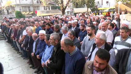 Yangında hayatını kaybeden iki kardeş son yolcuğuna uğurlandı