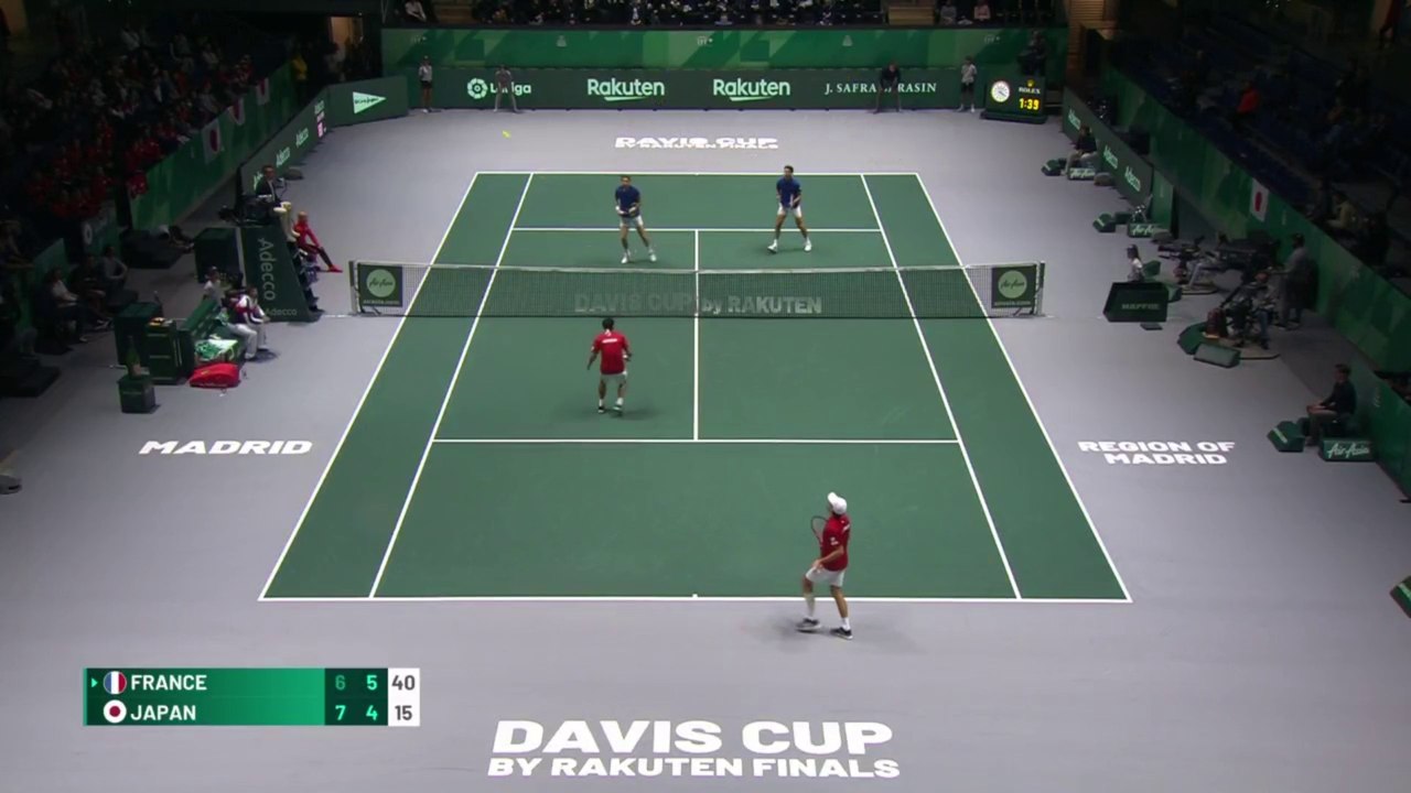 Japan v France Match 3 Highlights (Doubles)