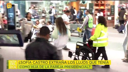 ¿Será que Sofía Castro extraña los lujos que tenía como hijastra del ex presidente? | Ventaneando