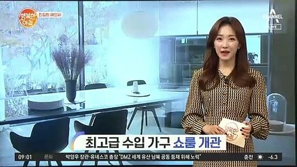 [친절한 예인씨] 강남 '최고급 수입 가구 쇼룸' 개관