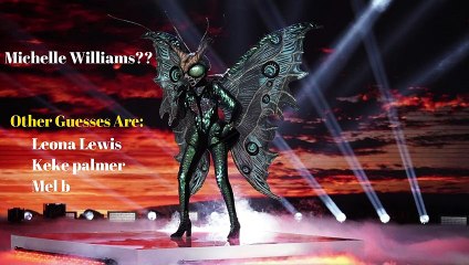 Butterfly in Michelle Williams "Destiny's Child | THE MASKED SINGER