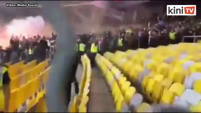 14 penyokong Indonesia, 27 Malaysia ditahan polis