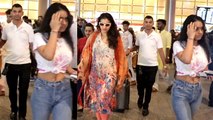 Kajol's daughter Nysa hides her face at Mumbai airport in front of media; Watch video | FilmiBeat