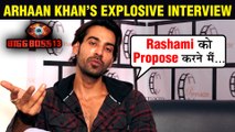 Arhaan Khan On His Love for Rashami | Paras-Mahira's Fake Bond | Interview | Bigg Boss 13
