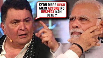 ANGRY Rishi Kapoor SLAMS Indian Government For Not Respecting INDIAN Artists