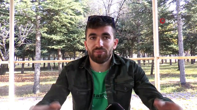 ‘Skydiving’ sporu yapan paraşütçü: '‘Skydiving’ sporu şehrimizde bilinmediği için, vatandaşlar düştüğümü sanmışlar”