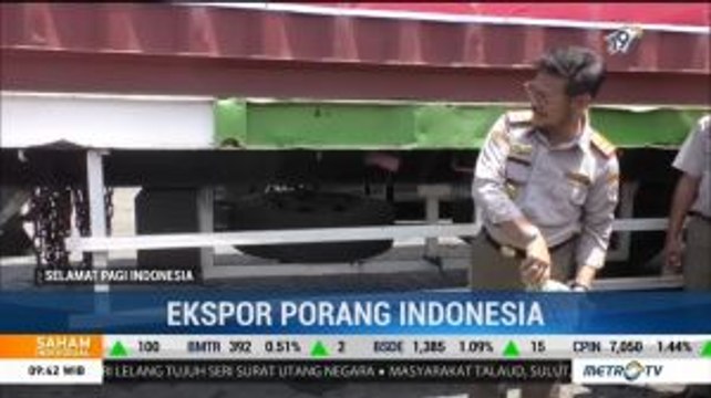 Mentan Lepas Ekspor 60 Ton Porang ke Tiongkok