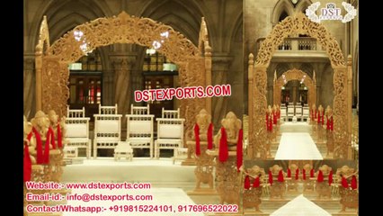 Exclusive Wedding Wooden Mandap - DST EXPORTS