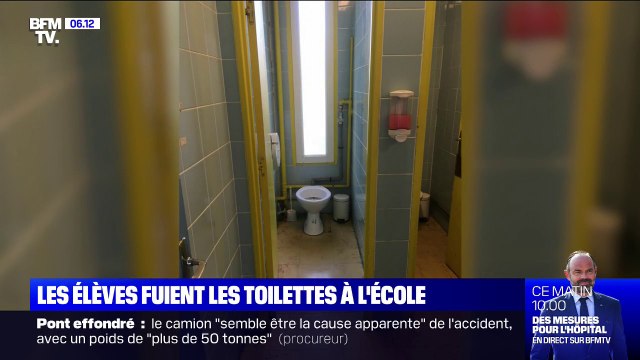 Pourquoi près de 8 élèves sur 10 boudent les toilettes de leur école