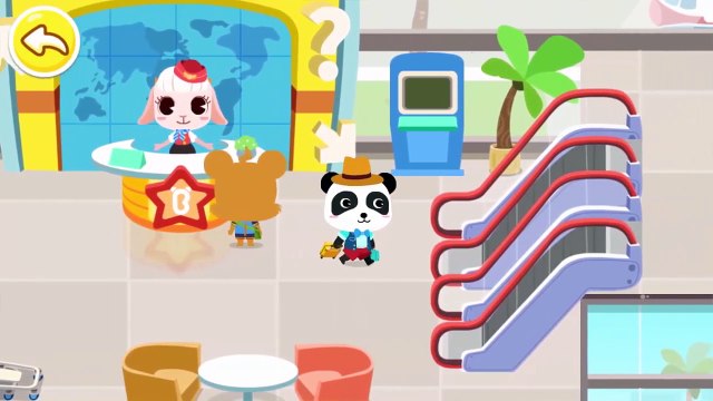 Aeropuerto del Panda Bebé | Juego Infantil | Apps Educativas para Niños | BabyBus Español