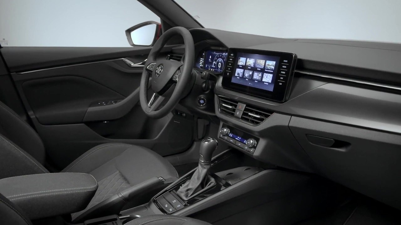 Der neue SKODA KAMIQ - Dynamische Akzente im Innenraum