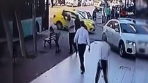 Şoför patenli çocuğu, vatandaş ise şoförü dövdü!