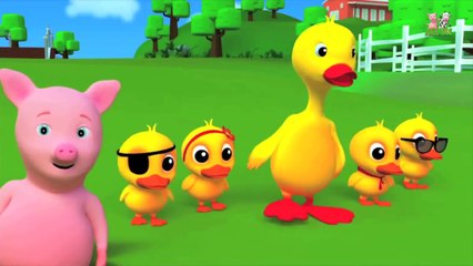 Five Little Ducks - Childrens Song For Kids - Nursery Rhyme For Baby by Farmees