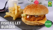 Fish Fillet Burger | Lazzat | Masala TV | Samina Jalil