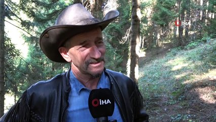 Trabzonlu 'Kovboy'..“Kovboy” kültürünü memleketine taşıdı.