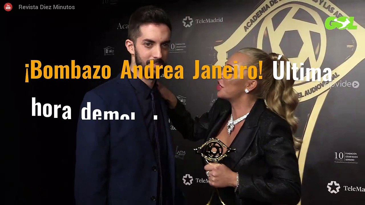 ¡Bombazo Andrea Janeiro! Última hora demoledora: ¡Arde España!