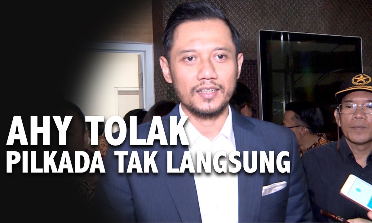 AHY Tolak Pilkada tak Langsung