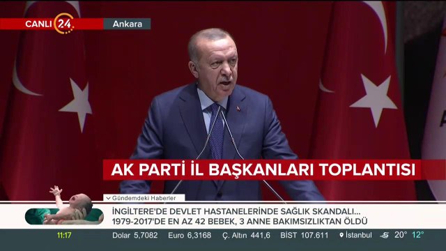 AK Parti Genişletilmiş İl Başkanları Toplantısı