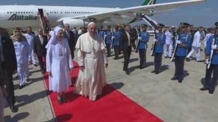 Llega a Tailandia el papa Francisco para una visita de tres días