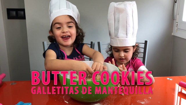 GALLETAS de Mantequilla FACILES para NIÑOS : EASY Butter COOKIES for KIDS