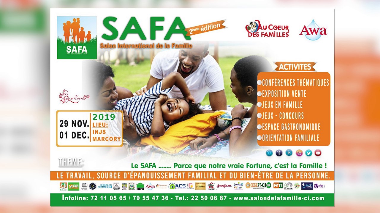 Deuxième édition du salon international de la famille: Kouakou Emmannuela présidente de l’ONG Coeur Au Coeur des Familles