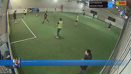 But de simon (4-3) - LES PIRATES 86 Vs ANCELIN CITEOS - 19/11/19 19:00 - LIGUE 2