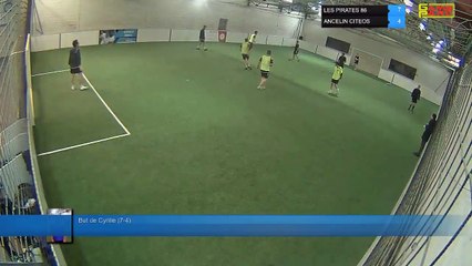 But de Cyrille (7-4) - LES PIRATES 86 Vs ANCELIN CITEOS - 19/11/19 19:00 - LIGUE 2