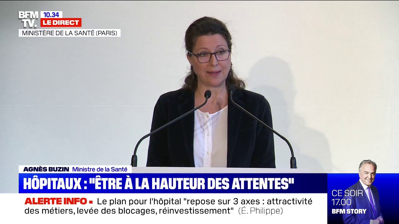 Agnès Buzyn sur le plan pour l'hôpital: "Nous allons prendre plusieurs mesures immédiates pour rendre les carrières plus attractives"